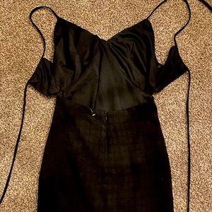 PACSUN BLACK MINI DRESS size s
